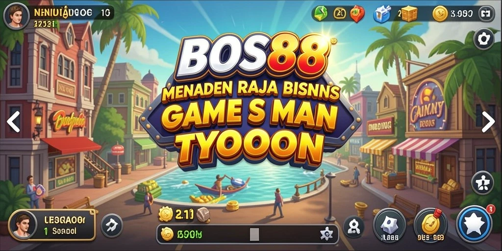 Tampilan gameplay BOS88 yang menarik dalam pengelolaan bisnis.