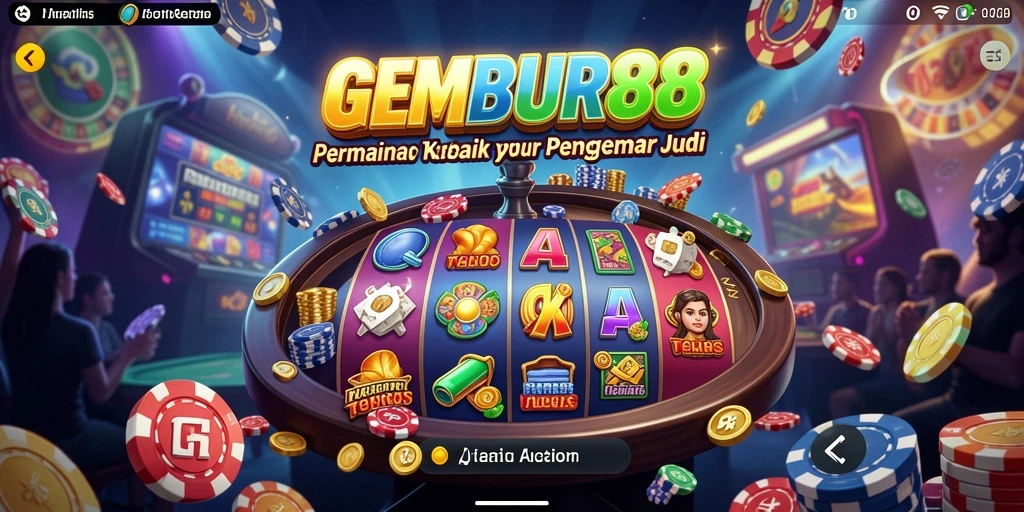 Screenshot gameplay GEMBUR88 menampilkan pengalaman kasino yang mendebarkan.