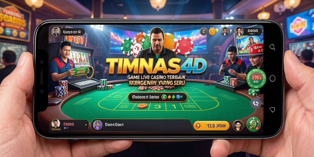 Tampilan menarik dari gameplay Live Casino TIMNAS4D.